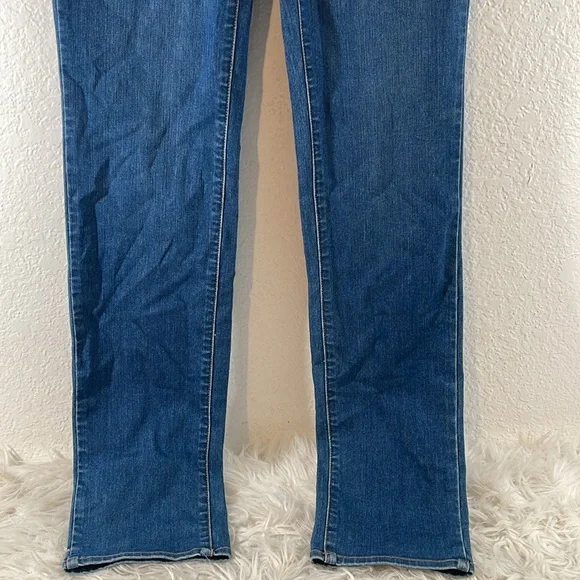TALBOTS Sculpt Straight Leg Denim Jean Blue Size 4 - Picture 3 of 8